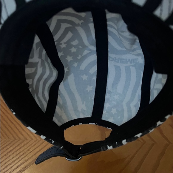 Supreme Hat Supreme Washed Chino Twill Camp Cap (SS20 stars stripes black white - Picture 8 of 10